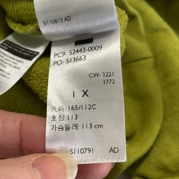 LEVI’S | Split Pea | Vintage | Crew |Lightweight | Sweatshirt | Size 1X - Picture 10 of 15